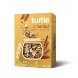 Turtle Granola jabłko - cynamon bezglutenowa 350 g Bio