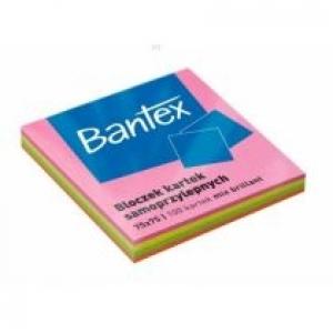 Bantex Bloczek kartek samoprzylepnych mix 75x75 cm 100 kartek
