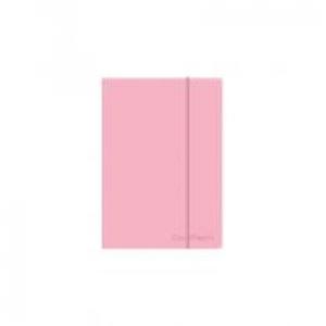 Brulion A5 z gumką pastel powder pink Coolpack 20699CP linia 80 kartek
