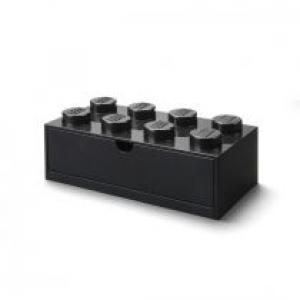Szufladka na biurko klocek LEGO Brick 8 Czarna