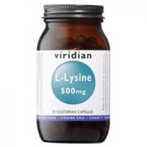 Viridian L-Lizyna 500 mg- suplement diety 90 kaps.