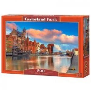 Puzzle 500 el. Colors of Gdansk Castorland