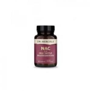 Dr. Mercola NAC with Milk Thistle Suplement diety 60 kaps.
