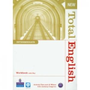 New Total English Intermediate Workbook with CD