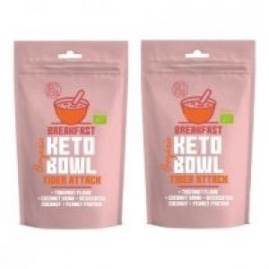 Diet-Food Alternatywa owsianki keto bowl - tiger attack Zestaw 2 x 200 g Bio