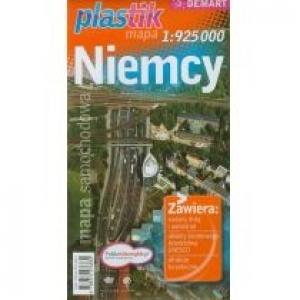 Niemcy 1:925 000 Plastik mapa