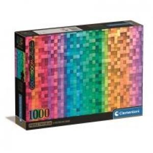 Puzzle 1000 el. Compact Colorboom Pixel Clementoni