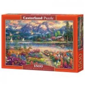 Puzzle 1500 el. Spring Mountain Majesty Castorland