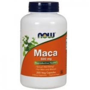 Now Foods Korzeń Maca 500 mg Suplement diety 250 kaps.