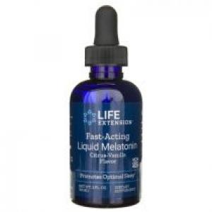 Life Extension Fast-Acting Liquid Melatonin Suplement diety 59 ml