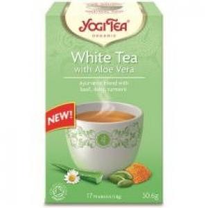 Yogi Tea Herbata biała z aloesem (white tea with aloe vera) 17 x 1,8 g Bio