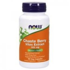 Now Foods Chaste Berry Vitex Extract Suplement diety 90 kaps.