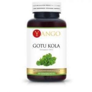 Yango Gotu kola - ekstrakt 10% saponin triterpenowych Suplement diety 100 kaps.