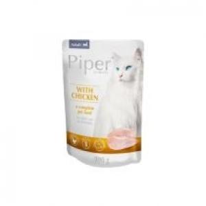 Piper Karma mokra dla kotów z kurczakiem Zestaw 10 x 100 g
