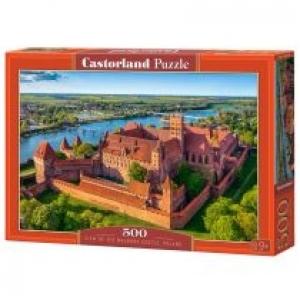 Puzzle 500 el. View of The Malbork Castle, Poland Castorland