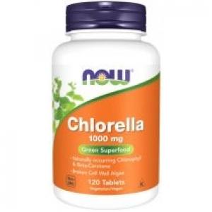 Now Foods Chlorella 1000 mg Suplement diety 120 tab.