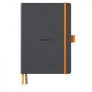 Notes Rhodia Rhodiarama Goalbook titanium A5 w kropki Softcover