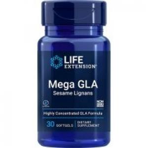 Life Extension Mega GLA z Lignanami Sezamowymi Suplement diety 30 kaps.
