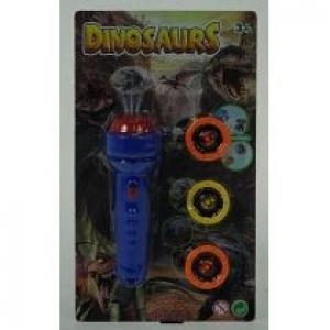 Projektor na baterie, 24 obrazki, dinozaury Adar