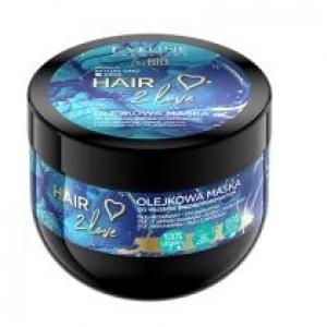 Eveline Cosmetics Hair 2 Love olejkowa maska do włosów średnioporowatych, zniszczonych i cienkich 300 ml