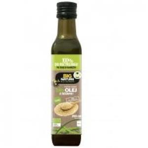 Big Nature Olej sezamowy tłoczony na zimno 250 ml Bio