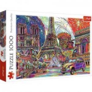 Puzzle 1000 el. Kolory Paryża Trefl