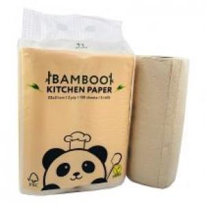 ZUZii Bambusowy ręcznik kuchenny 2-warstwowy 2 szt.