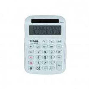 Maul Kalkulator biurkowy ECO MJ555 10-pozycyjny biały