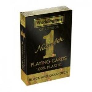 Karty do gry Waddingtons. Black and Gold