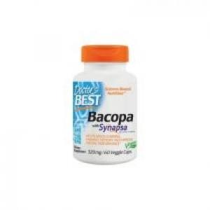 Doctors Best Bakopa (Brahmi) - Bacopa Monniera z Synapsa Suplement diety 60 kaps.