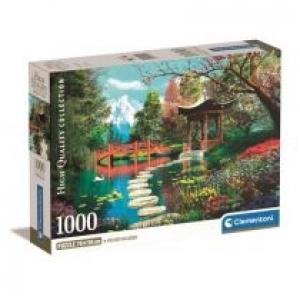 Puzzle 1000 el. Compact Fuji Garden Clementoni