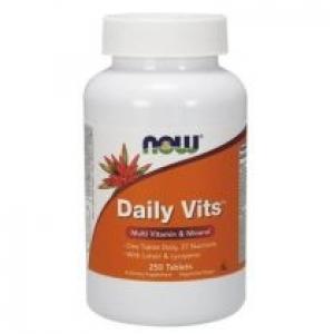 Now Foods Daily Vits - Witaminy i Minerały Suplement diety 250 tab.