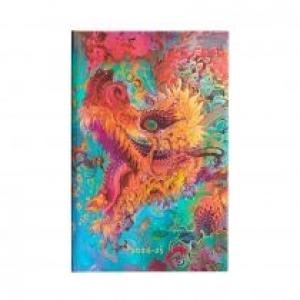 Paperblanks Kalendarz tygodniowy maxi 24/25 Humming Dragon