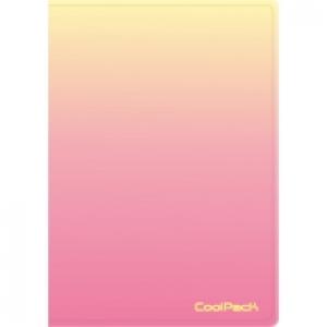 Teczka Clear Book Gradient peach 03517 CoolPack 20 koszulek