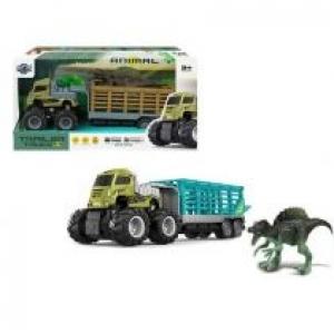 Ciężarówka z lawetą i dinozaurem mix Pro Kids
