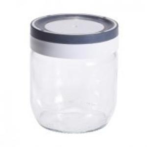 Excellent Houseware Słoik szklany ze szczelną pokrywą 425 ml