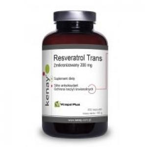 Kenay Zmikronizowany Resveratrol 200 mg Suplement diety 300 kaps.