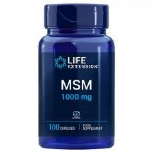 Life Extension Siarka MSM - Metylosulfonylometan Suplement diety 100 kaps.
