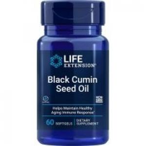 Life Extension Black Cumin Seed Oil Suplement diety 60 kaps.
