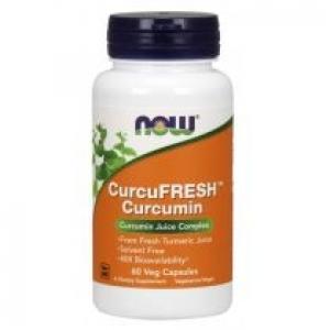 Now Foods CurcuFRESH Curcumin Suplement diety 60 kaps.