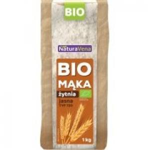 NaturaVena Mąka żytnia jasna typ 720 1 kg Bio