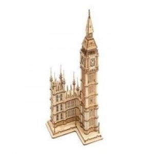 Drewniane Puzzle 3D - LED Big Ben Nice-idea.pl