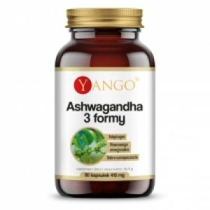 Yango Ashwagandha 3 formy Suplement diety 90 kaps.