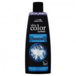 Joanna Ultra Color System niebieska płukanka do włosów siwych blond i rozjaśnionych 150 ml