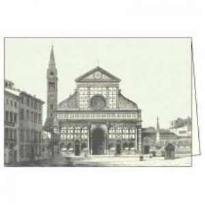 Karnet z kopertą ITW 007 Firenze Basilica S. Maria