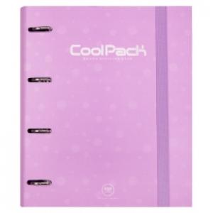 Segregator A4 4R Coolpack Pastel z kartkami fioletowy