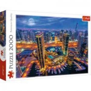 Puzzle 2000 el. Światła Dubaju Trefl