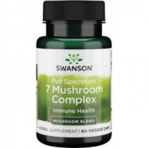 Swanson FS 7 Mushroom Complex - suplement diety 60 kaps.