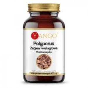 Yango Polyporus - Żagiew wielogłowa 10% polisacharydów Suplement diety 90 kaps.