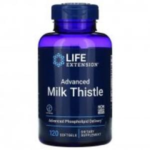 Life Extension Advanced Milk Thistle - Ostropest Plamisty Suplement diety 120 kaps.